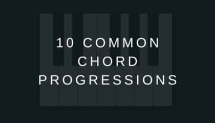 10 common chord progressions