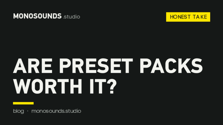 Are Preset Packs Worth It? An Honest Take from Someone Who Makes Them