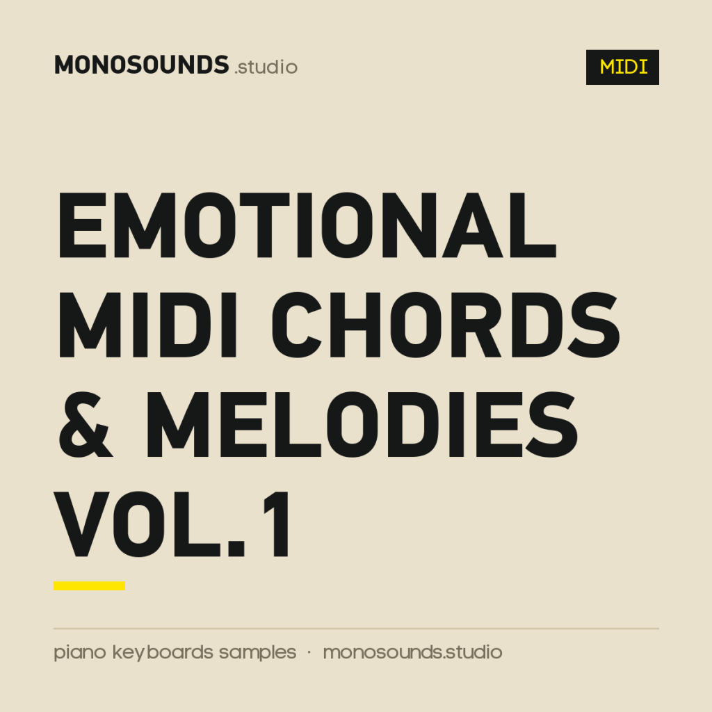 Emotional MIDI Chords & Melodies Vol.1