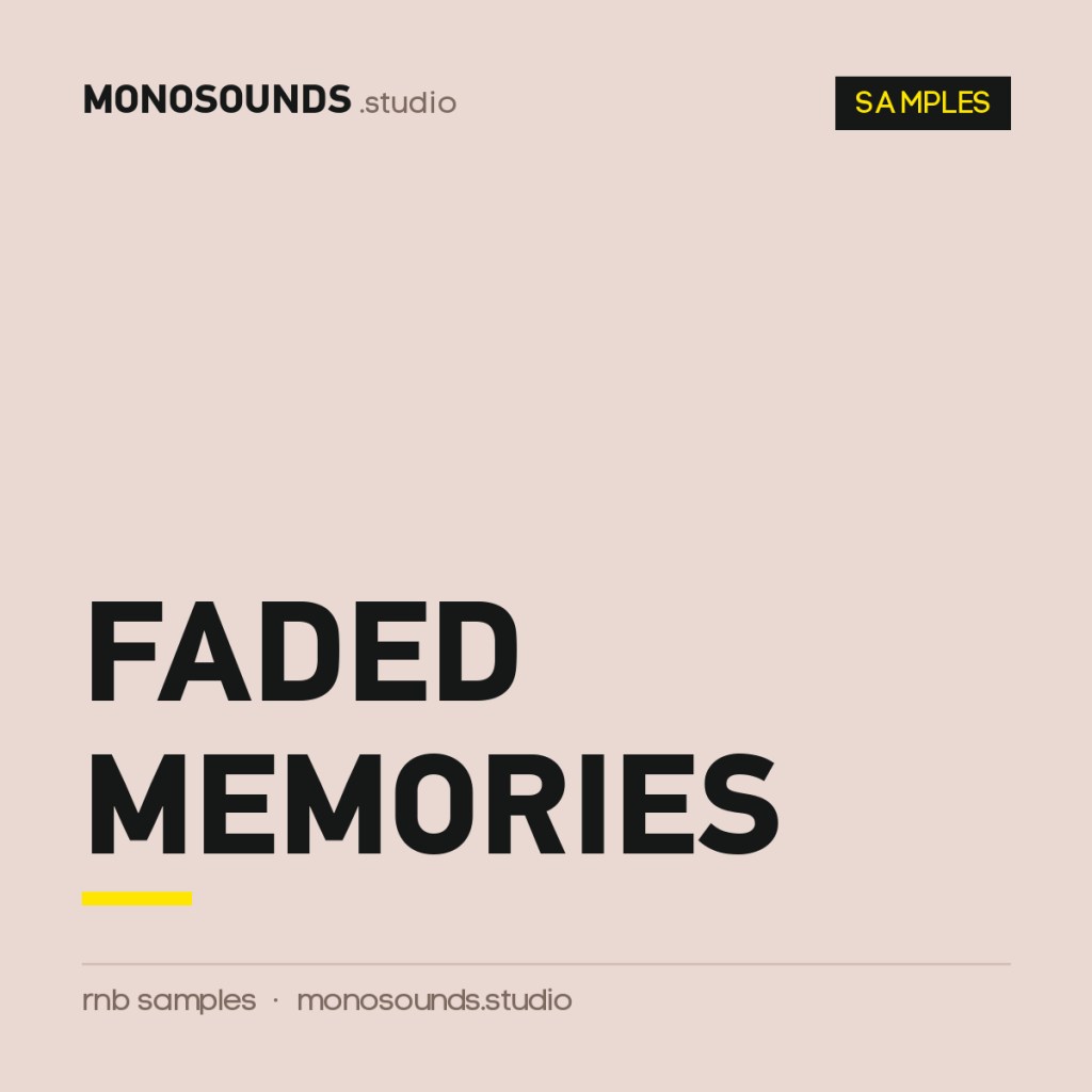 Faded Memories - LoFi & Trap Sample Pack