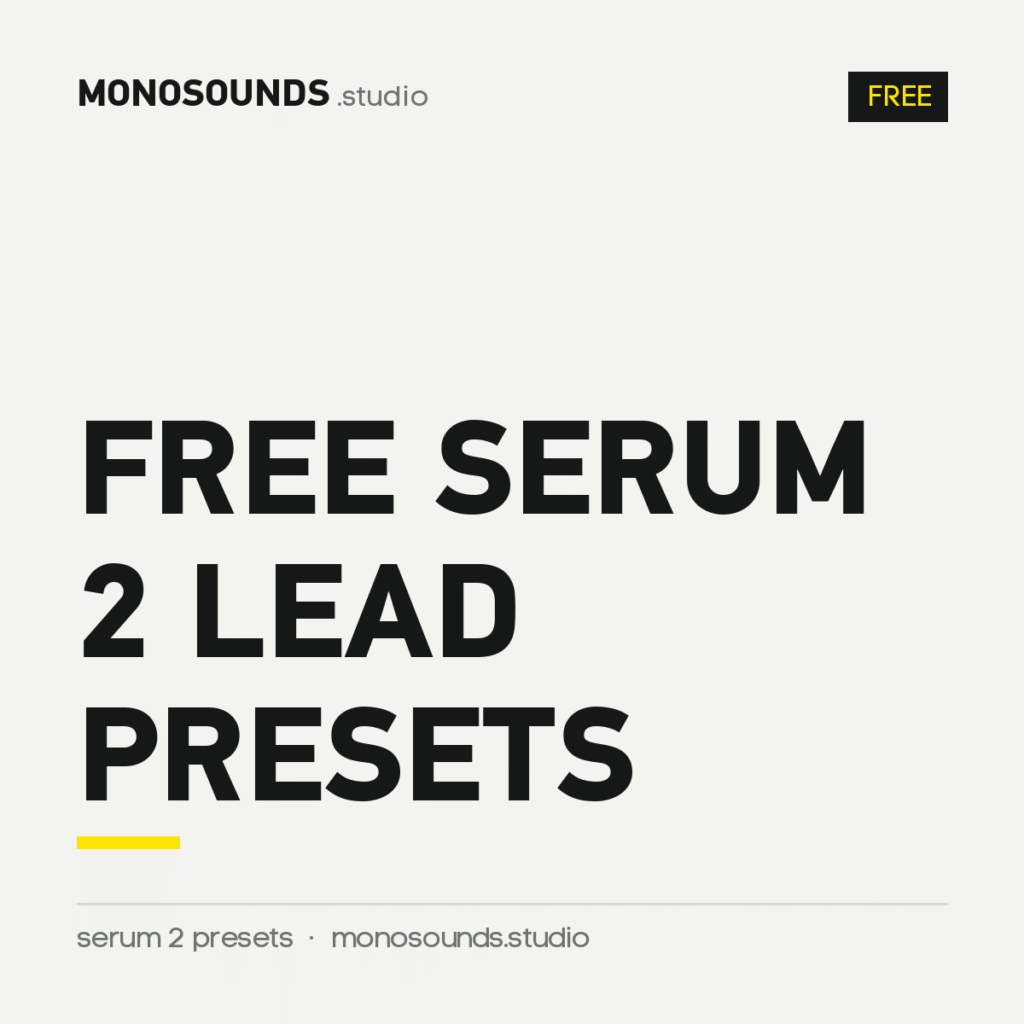 Free Serum 2 Lead Presets