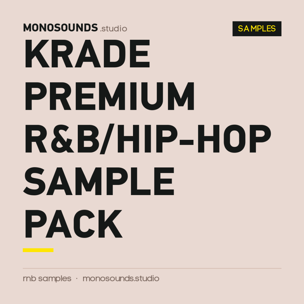 KRADE Premium R&B/Hip-Hop Sample Pack