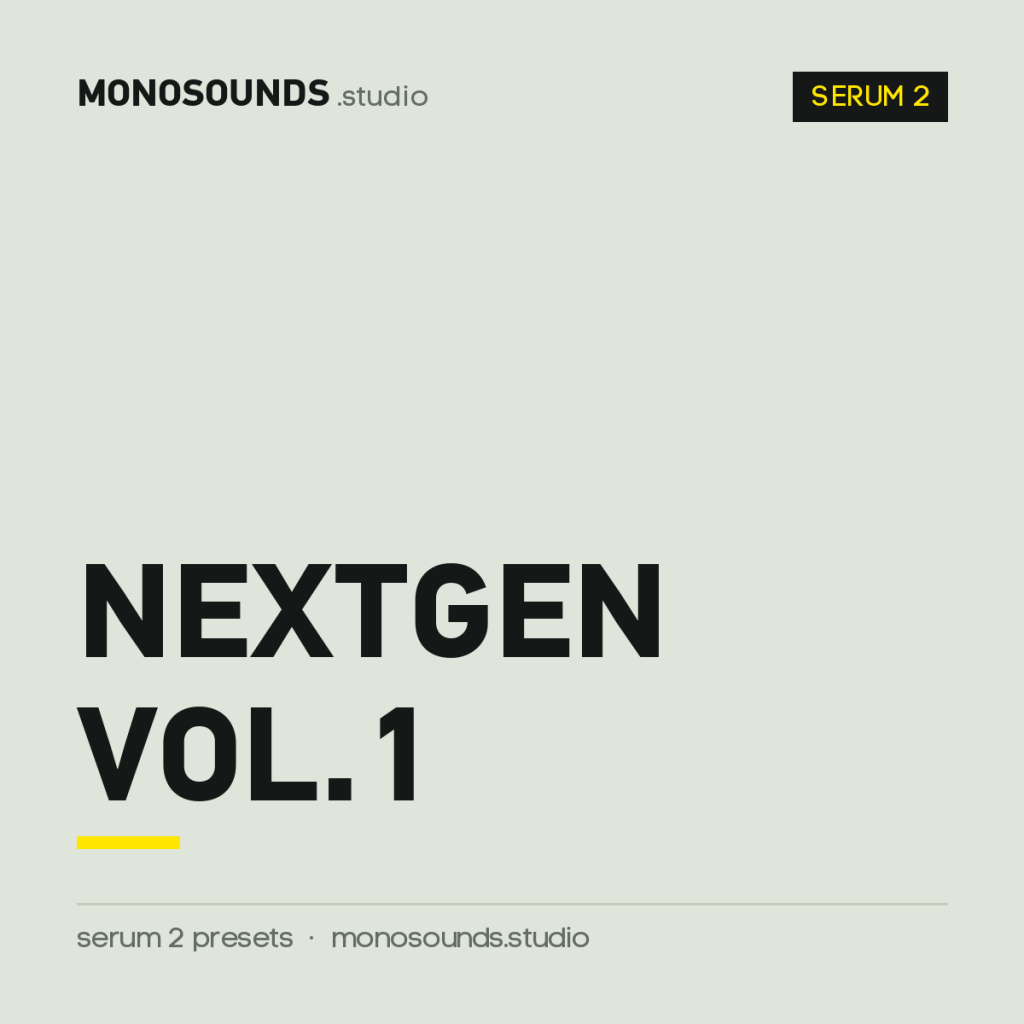 Nextgen - Presets For Serum 2 Vol.1