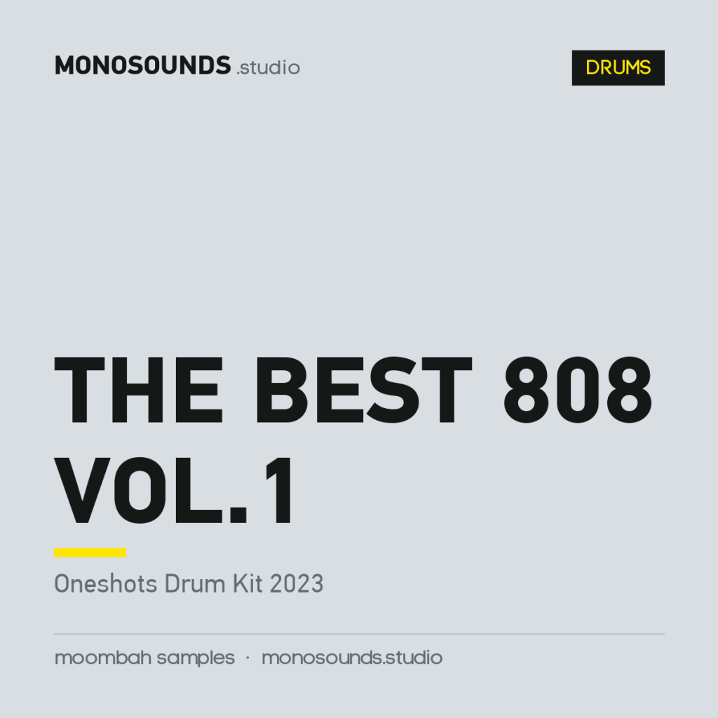 The best 808 Vol.1 (Oneshots Drum Kit 2023)