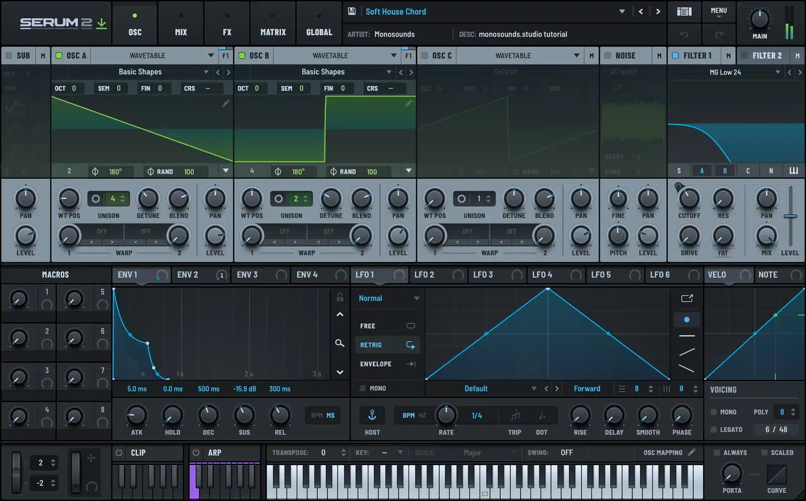 Serum 2 garage chord patch