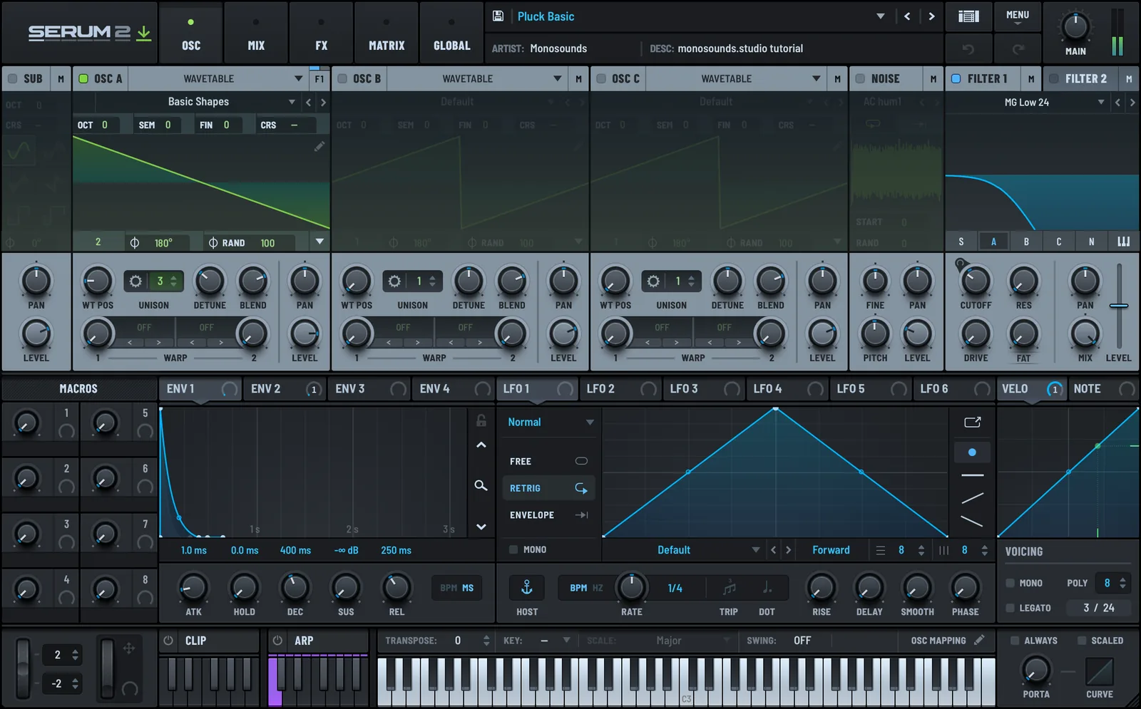 Serum 2 pluck patch